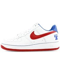 Nike - Air Force 1 Lace-Up Leather Sneakers - Lyst