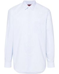 Gucci - Gestreept Katoenen Overhemd - Lyst