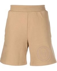 Market - Logo-embroidered Cotton Track Shorts - Lyst