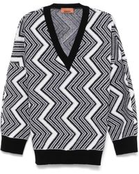 Missoni - Zigzag Wool Sweater - Lyst