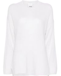 Allude - Cashmere Crew-Neck Sweater - Lyst