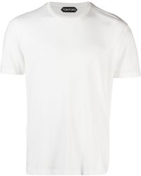 Tom Ford - Mélange-effect Short-sleeve T-shirt - Lyst