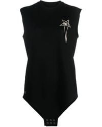 Rick Owens X Champion - Logo-Embroidered Cotton Tank Top - Lyst