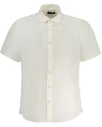 North Sails - Chemise En Lin À Manches Courtes - Lyst