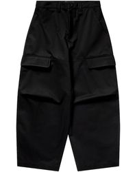 Simone Rocha - Pantalones Cargo Balloon Con Pinzas En La Rodilla - Lyst