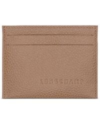 Longchamp - The Foulonné Leather Cardholder - Lyst