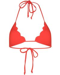 Marysia Swim - Broadway Scalloped Bikini Top - Lyst