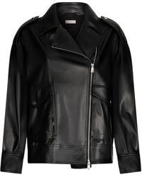 Liu Jo - Coated Biker Jacket - Lyst