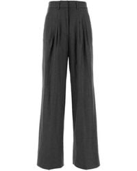 PT Torino - Pleated Wide-Leg Trousers - Lyst