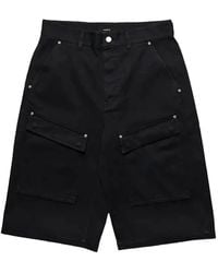 Purple Brand - Stone-Wash Cargo Shorts - Lyst