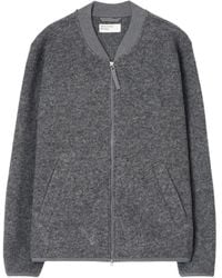 Universal Works - Zip-Up Bomber Jacket - Lyst