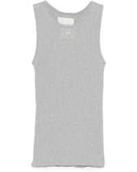 ERL - Ribbed Logo Tank Top - Lyst