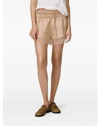 Pink - Short À Lien De Resserrage - Lyst