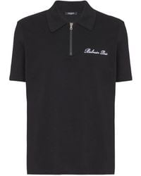 Balmain - Polo With Logo - Lyst