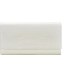Elisabetta Franchi - Pouch Bag With Embossed Logo - Lyst