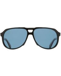 Cutler and Gross - Geometric-Frame Sunglasses - Lyst