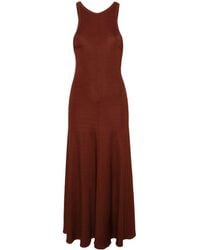 Forte Forte - Chic Viscose Ribbed Dress - Lyst