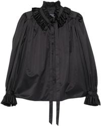 Styland - Ruffled Tie-Fastening Shirt - Lyst