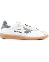DSquared² - Baskets Rebel À Logo Imprimé Et Écusson En Jean - Lyst