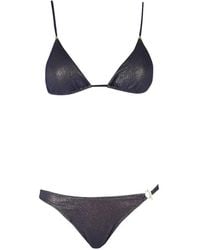 Pin-Up Stars - Lamé Triangle Bikini - Lyst