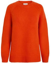 P.A.R.O.S.H. - Ribbed-Knit Raglan-Sleeve Sweater - Lyst