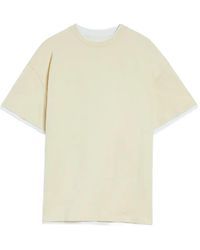 Jil Sander - Cotton Crew-Neck T-Shirt - Lyst