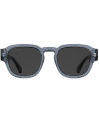 Lacoste - Sonnenbrille Mit Eckigem Gestell - Lyst