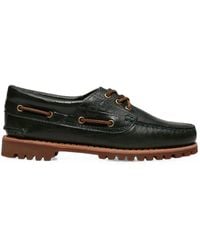 Timberland - Authentic Croc-Effect Boat Shoes - Lyst