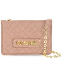 Moschino - Quilted Cross Body Bag - Lyst