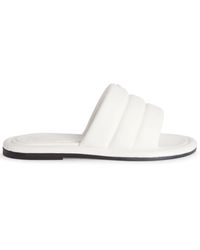 Giuseppe Zanotti - Harmande Quilted Flat Sandals - Lyst