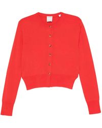 Calvin Klein - Lila Merino-Wool Cardigan - Lyst