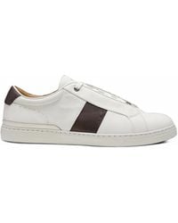BOSS - Baskets Gary En Cuir À Empiècements Latéraux Contrastants - Lyst