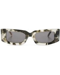 Sunnei - Prototype I Sonnenbrille Mit Eckigem Gestell - Lyst