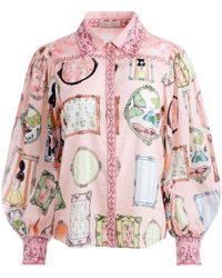 Alice + Olivia - Chemise Tiffie Stace Face - Lyst