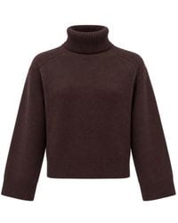 Yves Salomon - Ribbed-Knit Cashmere Sweater - Lyst