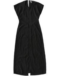 Studio Nicholson - Vestido Surat De Manga Corta - Lyst