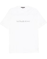 Michael Kors - T-Shirt mit Logo-Stickerei - Lyst