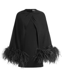 16Arlington - Mini-Jurk Met Veren Afwerking - Lyst