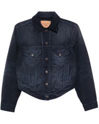 Balenciaga - Denim Cotton Jacket - Lyst