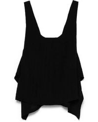 Henrik Vibskov - Drapiertes Top - Lyst