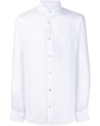 Moorer - Sorrento-sa Linen Shirt - Lyst