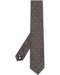 Paul Smith - Polka-dot Print Linen Tie - Lyst