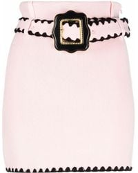 Cormio - Belted Mini Skirt - Lyst