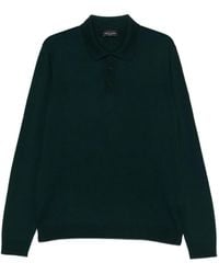 Roberto Collina - Button-Up Long-Sleeve Polo Shirt - Lyst