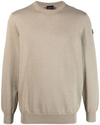 Paul & Shark - Crew-Neck Long-Sleeve Sweater - Lyst