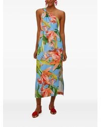FARM Rio - Midikleid mit Blumen-Print - Lyst