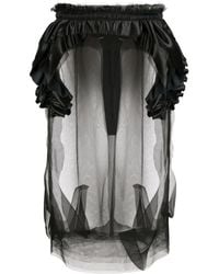 Maison Margiela - Décortiqué Tulen Midi-Jurk - Lyst