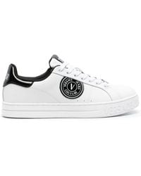 Versace - Court 88 Sneakers mit Logo-Patch - Lyst