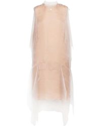 Prada - Technical Voile Dress - Lyst