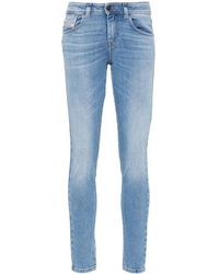 DIESEL - 2017 Slandy Mid-Rise Jeans - Lyst